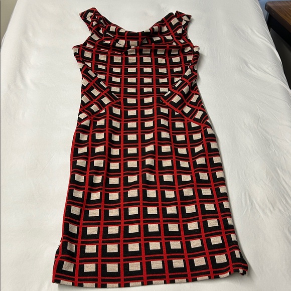 Diane von Furstenberg Hutong Wool Blend Dress Size 12 - Picture 3 of 10